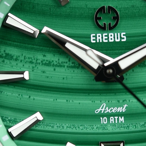 Erebus Ascent 39mm Malachite (Pre-owned)