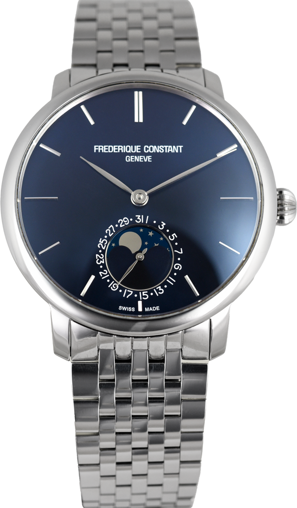 Frederique Constant Manufacture Slimline Moonphase FC-705N4S6B (Pre-owned)