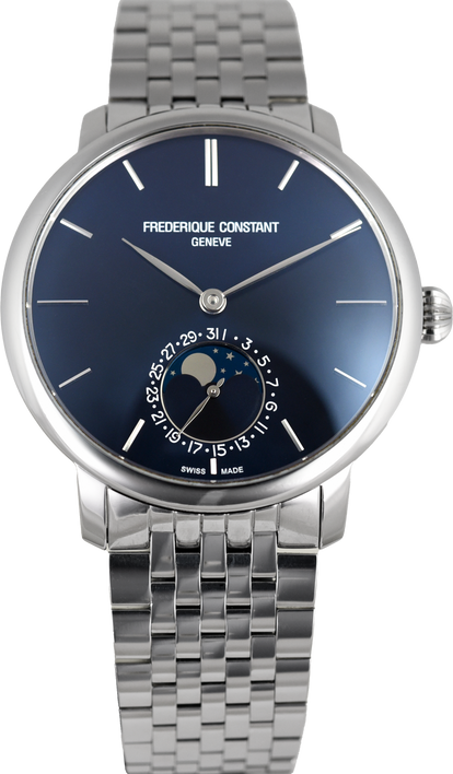 Frederique Constant Manufacture Slimline Moonphase FC-705N4S6B (Pre-owned)