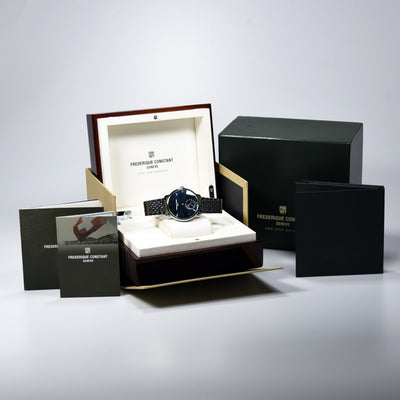 Frederique Constant Manufacture Slimline Moonphase FC-705N4S6B (Pre-owned)