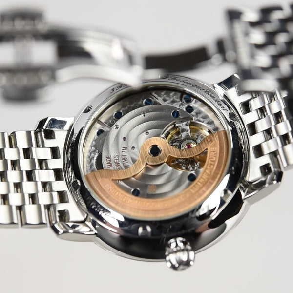 Frederique Constant Manufacture Slimline Moonphase FC-705N4S6B (Pre-owned)