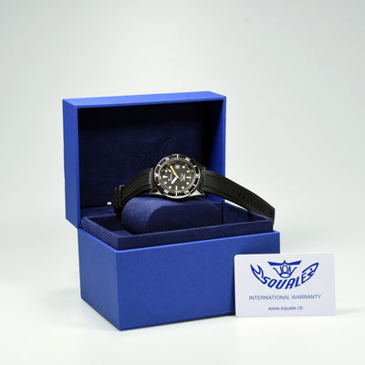 Squale 50 Atmos Black 1521-026/A 1521CL.VO (Pre-owned)