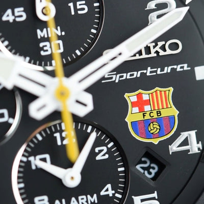 Seiko Sportura FC Barcelona SNAE93P1 (Pre-owned)