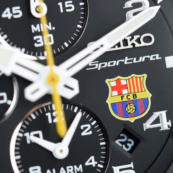 Seiko Sportura FC Barcelona SNAE93P1 (Pre-owned)