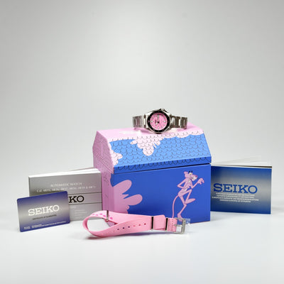 Seiko 5 Sports SRPM07K1 Pink Panther Limited Edition (Pre-owned)