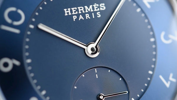 Hermes Slim d'Hermes Blue Dial (Pre-owned)