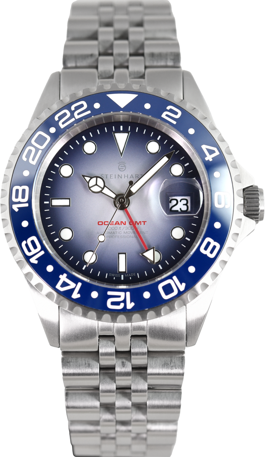 Steinhart Ocean One GMT Premium Blue Ceramic Limited Edition (Pre-owned)