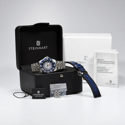 Steinhart Ocean One GMT Premium Blue Ceramic Limited Edition (Pre-owned)