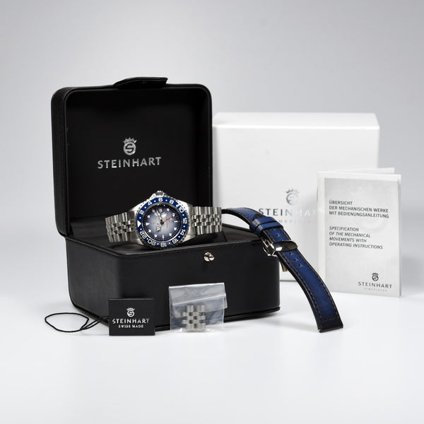 Steinhart Ocean One GMT Premium Blue Ceramic Limited Edition (Pre-owned)