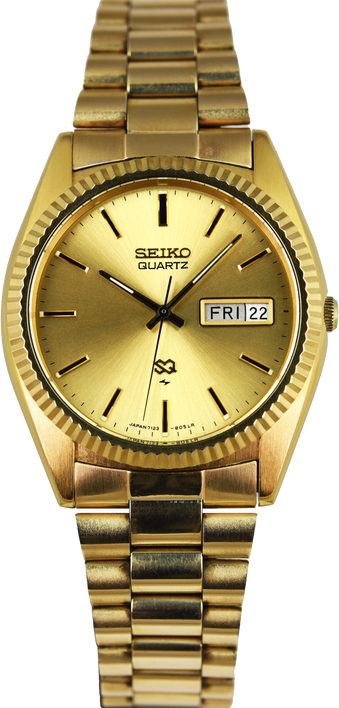 Seiko Day-Date Quartz 7123-8050 (Pre-owned)