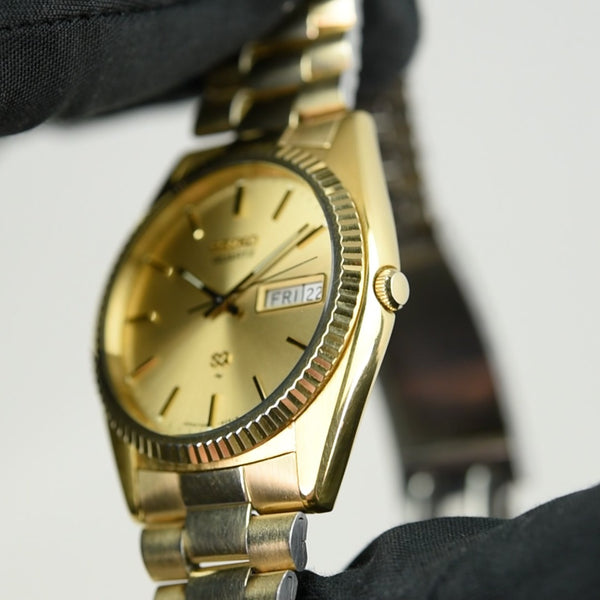 Seiko Day-Date Quartz 7123-8050 (Pre-owned)