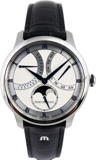Maurice Lacroix Masterpiece Moonphase Retrograde MP6608-SS001-110-1 (Pre-owned)