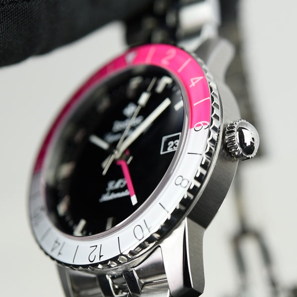 Zodiac Super Sea Wolf GMT ZO9416 (Pre-owned)