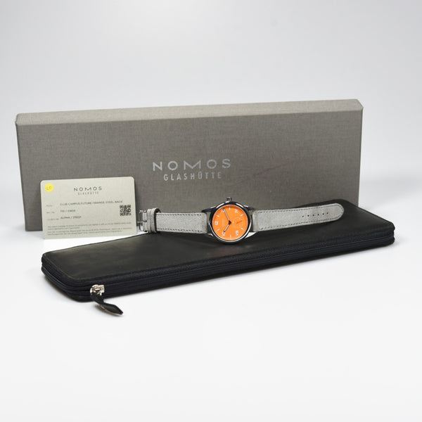 Nomos Club Campus 38 Future Orange 729 (Pre-owned)