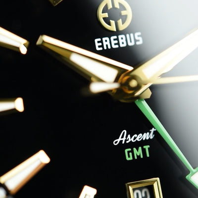 ⁠Erebus Ascent GMT Black Gilt (Pre-owned)