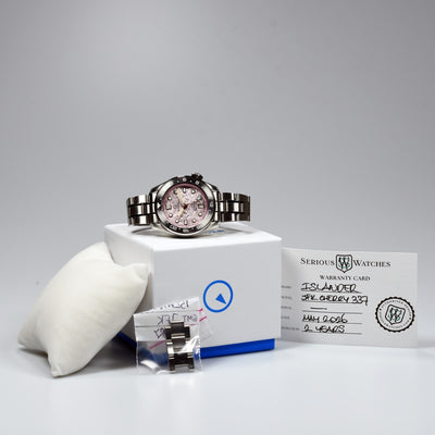 Islander Watch JFK Automatic GMT Cherry Blossom #ISL-337 (Pre-owned)