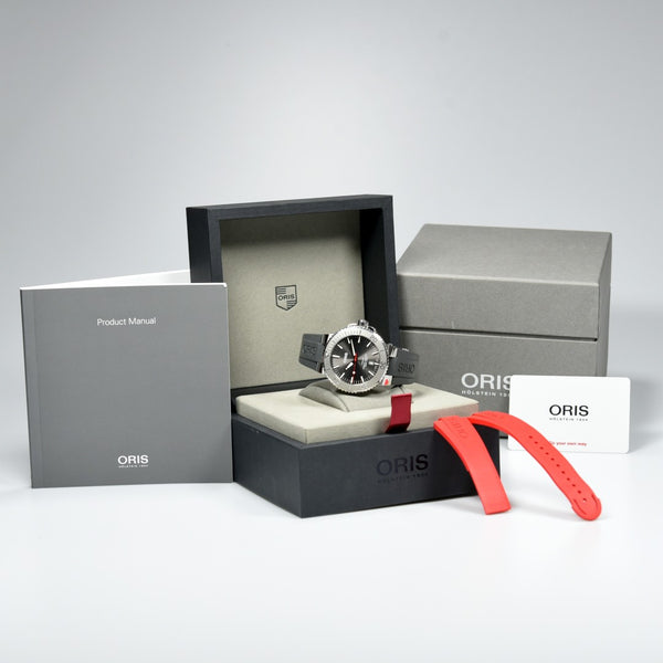 Oris Aquis Date Relief 01 733 7730 4153-07 4 24 66EB (Pre-owned)