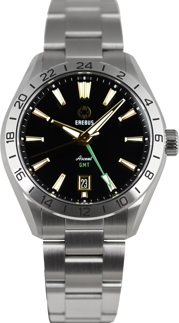 ⁠Erebus Ascent GMT Black Gilt (Pre-owned)