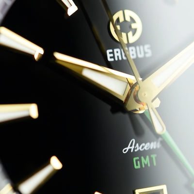 ⁠Erebus Ascent GMT Black Gilt (Pre-owned)