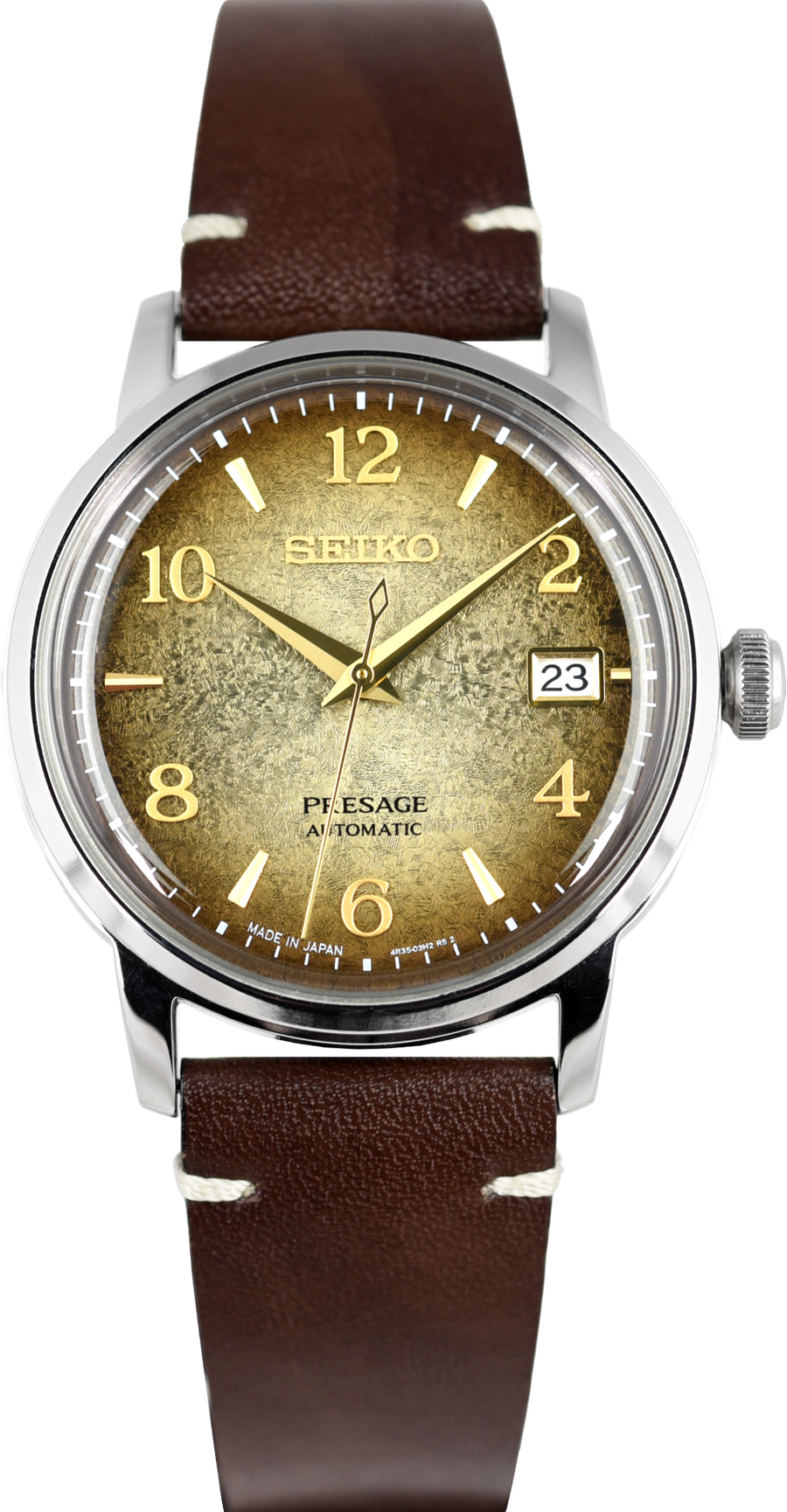 Seiko Presage SRPF43J1 Cocktail Time Hojicha Limited Edition (Pre-owned)