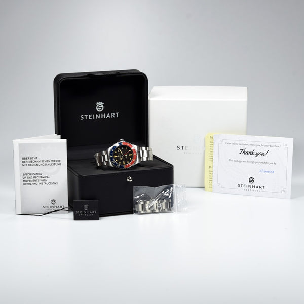 Steinhart Ocean 39 Vintage GMT Premium Pepsi (Pre-owned)