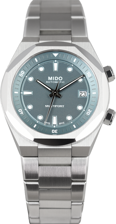Mido Multifort 8 Two Crown M047.507.11.081.00 (Pre-owned)