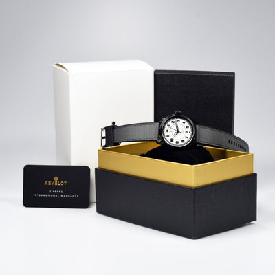 Revelot LIMA Flieger White Lume Grade 5 Titanium DLC (Pre-owned)
