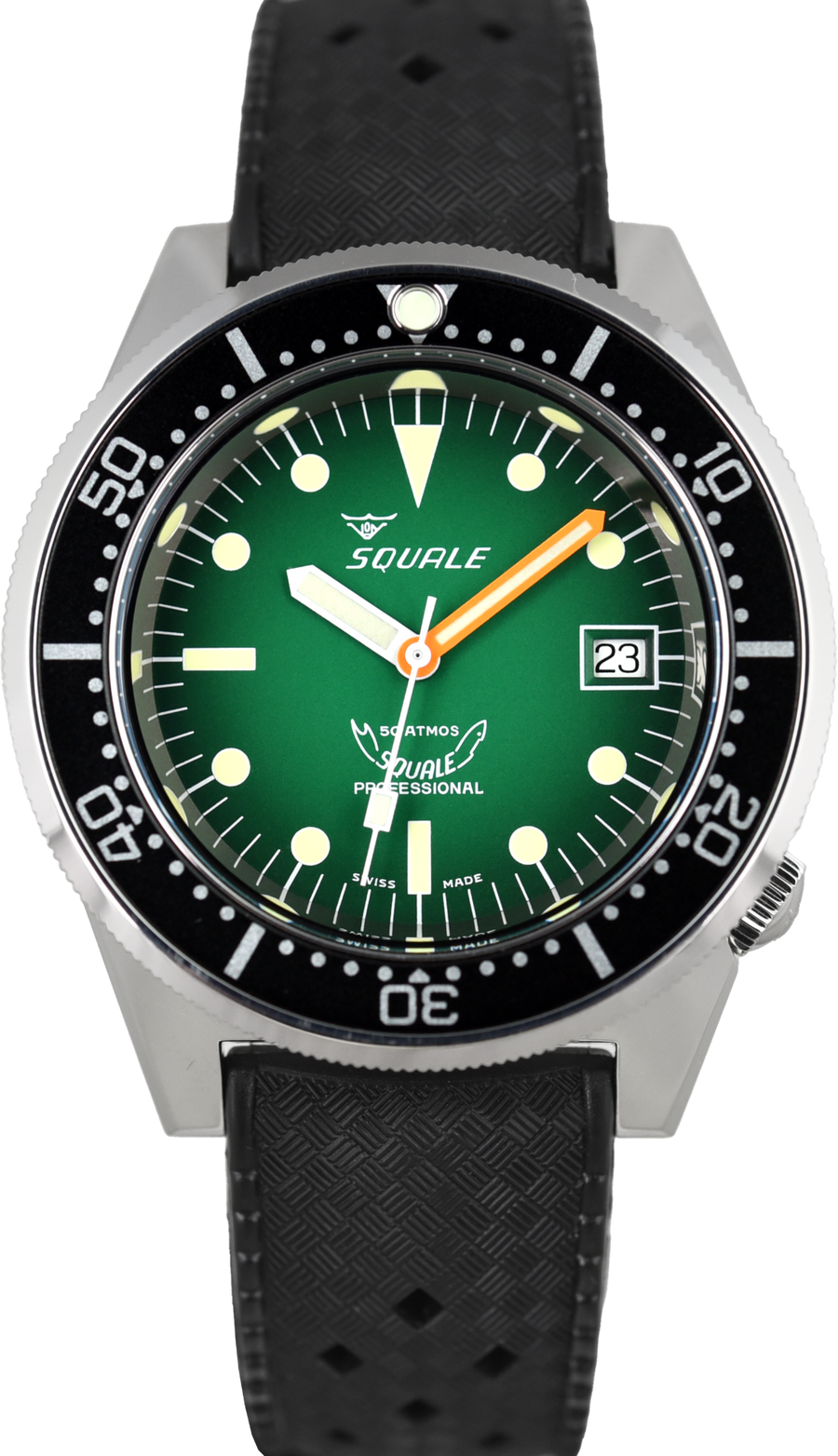 Squale 50 Atmos Green 1521 1521PROFGR.HT (Pre-owned)