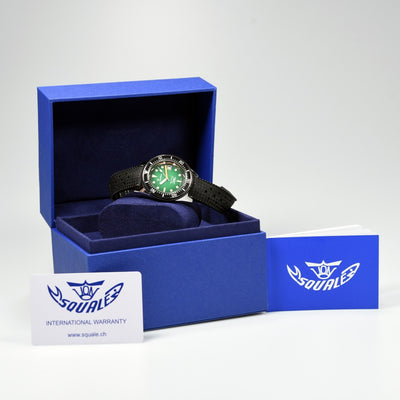 Squale 50 Atmos Green 1521 1521PROFGR.HT (Pre-owned)