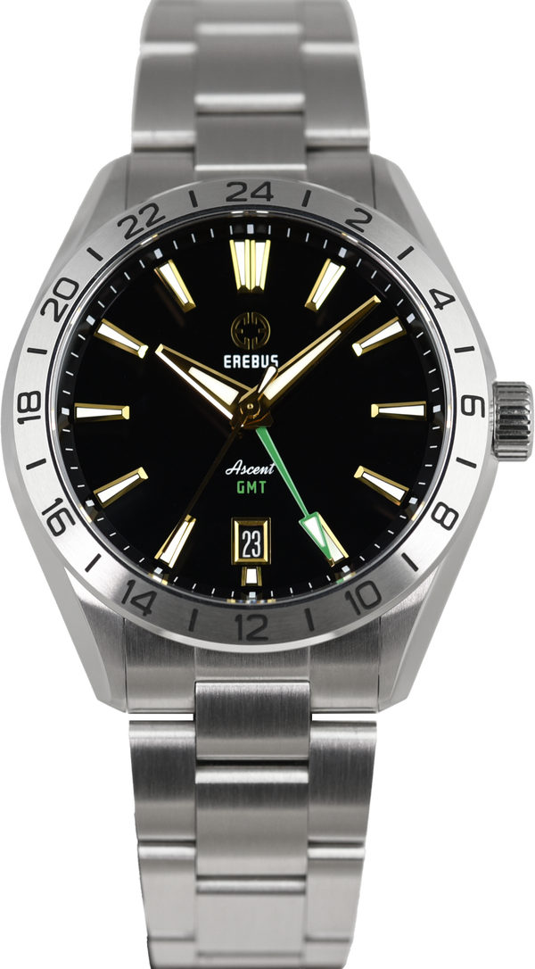 ⁠Erebus Ascent GMT Black Gilt (Pre-owned)