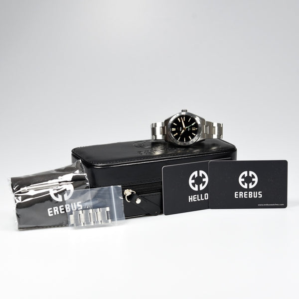 ⁠Erebus Ascent GMT Black Gilt (Pre-owned)