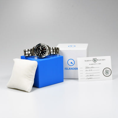 Islander Watch Republic Traveler GMT Blue Dial #ISL-238 (Pre-owned)