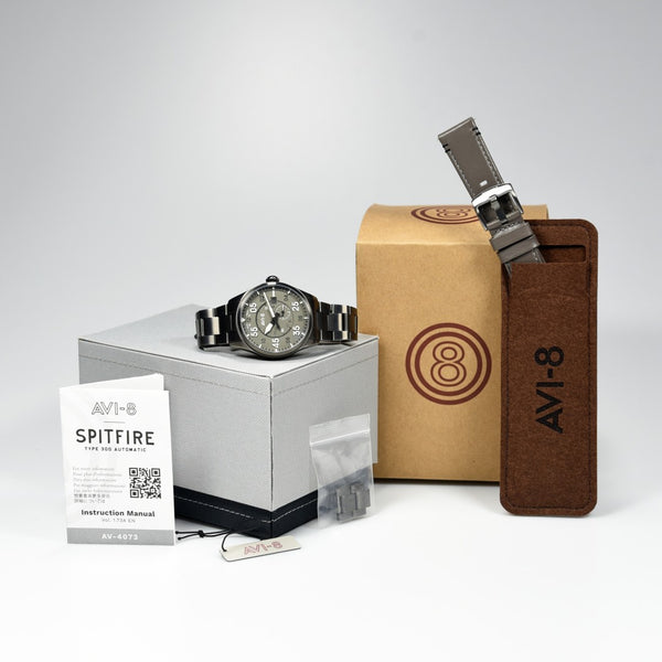 AVI-8 Spitfire Type 300 Automatic AV-4073-44 (Pre-owned)