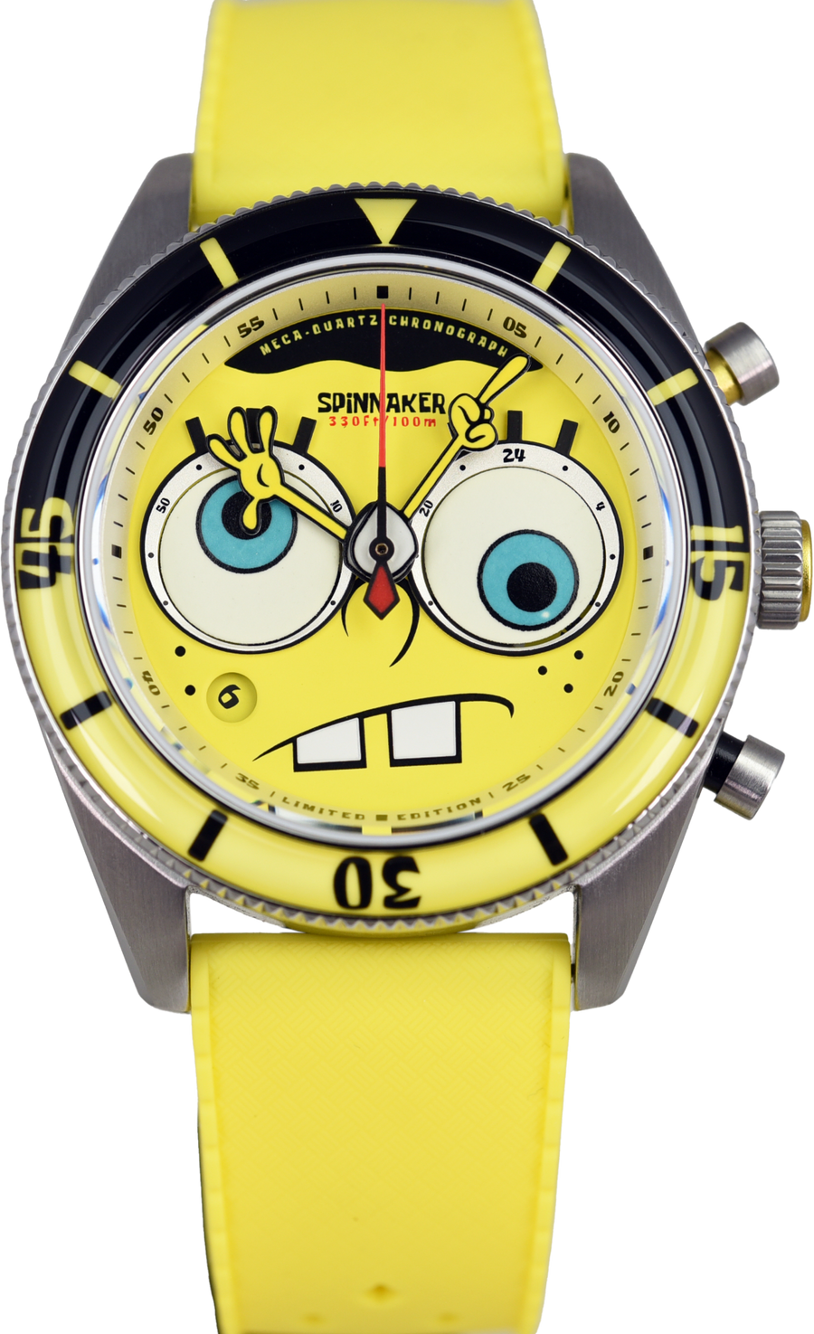 Spinnaker Fleuss Chronograph SpongeBob SquarePants Eyedial SP-5154-01 Limited Edition (Pre-owned)