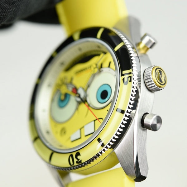 Spinnaker Fleuss Chronograph SpongeBob SquarePants Eyedial SP-5154-01 Limited Edition (Pre-owned)