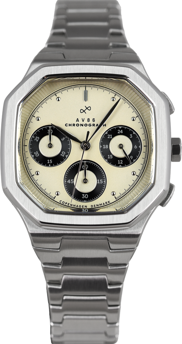 AV86 1904 Chrono Steel / Off White & Black (Pre-owned)