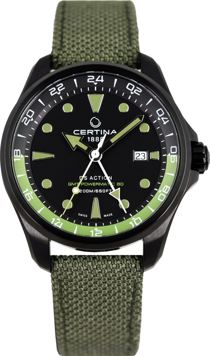 Certina DS Action GMT Powermatic 80 C032.429.38.051.00 (Pre-owned)