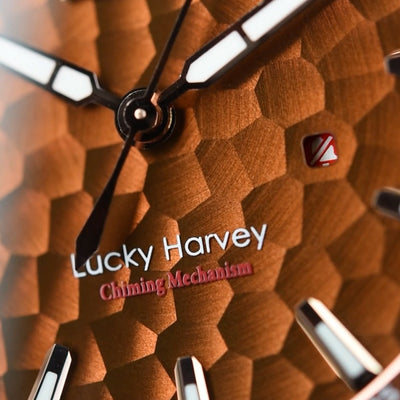 Lucky Harvey Sound Of Nature Big Date Rose Gold Hammer Chiming Limited Edition (Pre-owned)