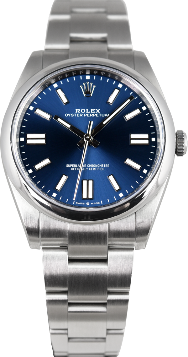 Rolex Oyster Perpetual 41 Blue Dial 124300 (Pre-owned)