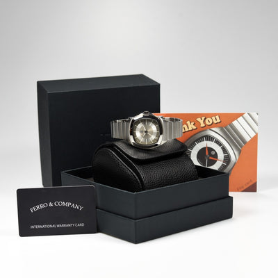 Ferro & Company Time Master 70 Monochrome Silver (Pre-owned)