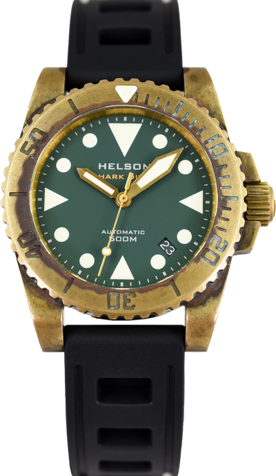 Helson Shark Diver Brass 40mm (Pre-owned)