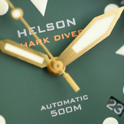 Helson Shark Diver Brass 40mm (Pre-owned)