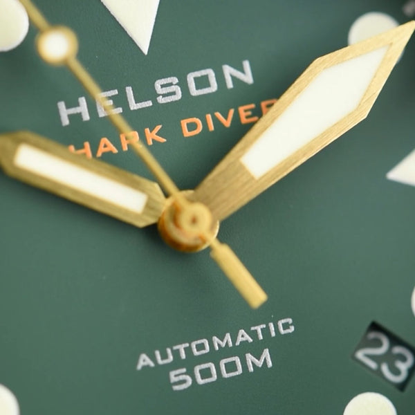 Helson Shark Diver Brass 40mm (Pre-owned)