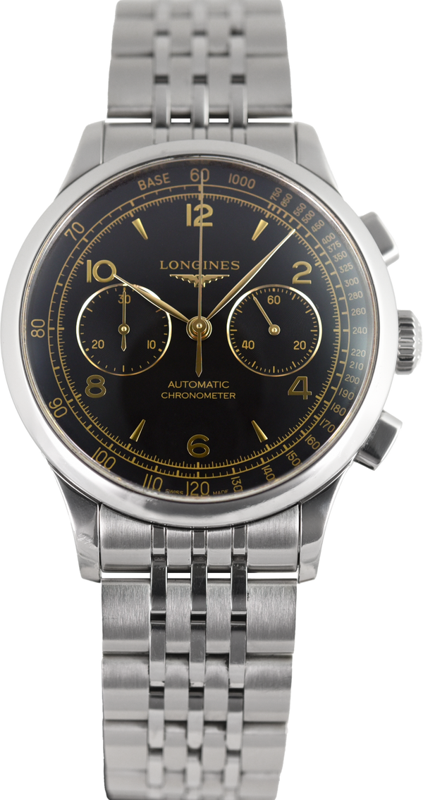 Longines Record Chronograph L2.921.4.56.6 (Pre-owned)