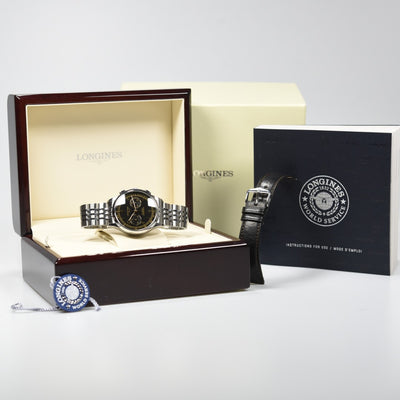 Longines Record Chronograph L2.921.4.56.6 (Pre-owned)