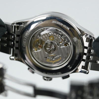 Longines Record Chronograph L2.921.4.56.6 (Pre-owned)