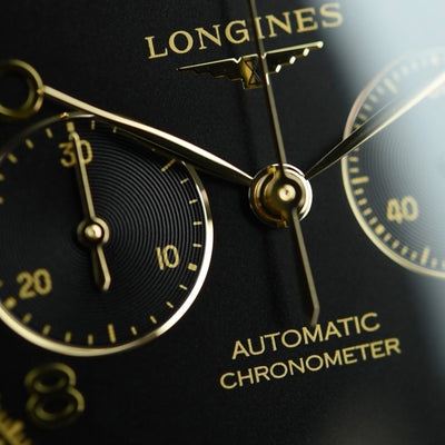 Longines Record Chronograph L2.921.4.56.6 (Pre-owned)