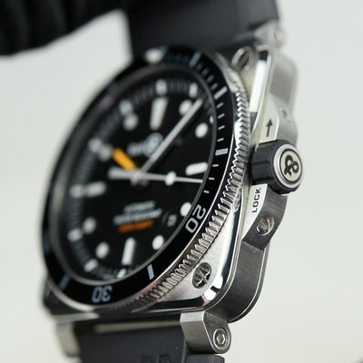 Bell & Ross BR 03-92 Diver Black Steel BR0392-D-BL-ST/SRB (Pre-owned)
