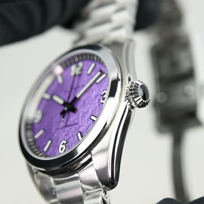 Islander Watch Brookville Calligraphy Edition Lavender Parchment #ISL-321 (Pre-owned)