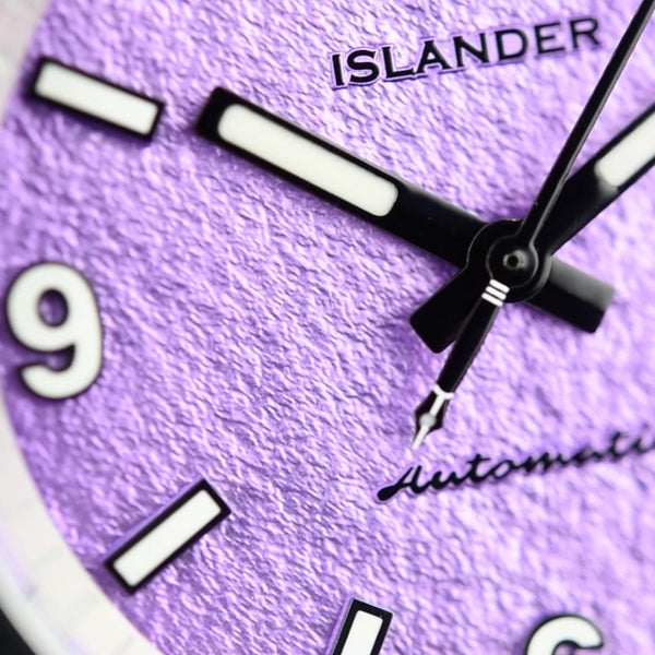 Islander Watch Brookville Calligraphy Edition Lavender Parchment #ISL-321 (Pre-owned)